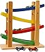 Wooden Car Ramps Race - 4 Level Toy Car Ramp Race Track Includes 4 Wooden Toy Cars - My First Baby Toys - Toddler Race Car Ramp Toy Set is A Great Gift for Boys and Girls - Original - by Play22