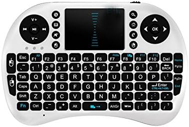 Aizbo Mini 2.4ghz Wireless Keyboard Mouse Multi-media Remote Control Touchpad Handheld for Android Tv Box and Google Smart Tv,pc, Pad, Xbox 360, Ps3(white)