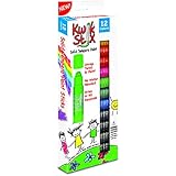The Pencil Grip Kwik Stix Solid Tempera Paint, Super Quick Drying, 12 Pack (TPG-602)