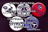 Set of 5 Tennessee Titans Pins 1.25" Buttons NFL Football