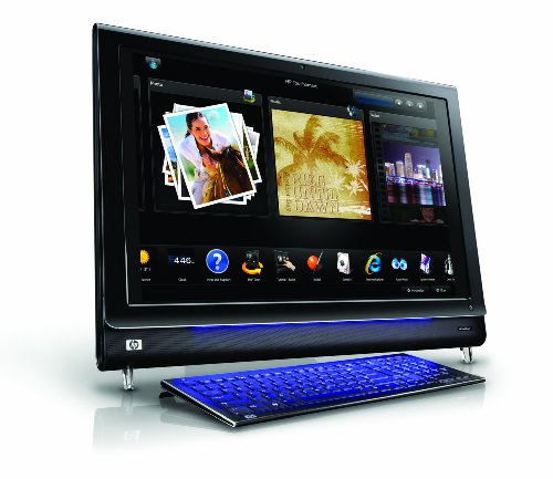 HP TouchSmart IQ845uk Desktop with Touch-enabled 25.5 inch Display (Intel Core 2 Duo Processor P7550, 4 GB RAM, 1 TB SATA HDD, NVIDIA GeForce 9600M)