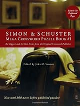 Simon & Schuster Mega Crossword Puzzle Book #1
