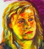 Custom Order #1X-8D6, Oil on Canvas, Custom Painting of The Person You Love, For 1 Person of Customer's Choice, Style: Expressionism, with Signature Text "YOU ARE MY GREATEST", Canvas Size 25 x 32 inch