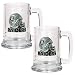 Oakland Raiders NFL 2pc 15oz Glass Tankard Set- Helmet Logo