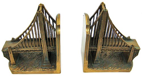 Golden Gate Bridge Bookends Book Ends San Francisco