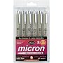 Pigma Micron Pens 6 pk. - 0.45mm.