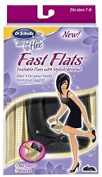 Dr. Scholl's Fast Flats, Size 7/8