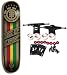 ELEMENT SKATEBOARDS Complete Skateboard RISE UP RASTA 8