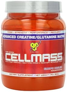 BSN Cellmass Creatine Post-Training NightTime Mass and Recovery Activator, GrapeCooler, 1.76  Pound