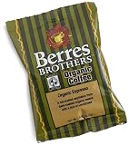 Berres Brothers Coffee Roasters Organic Espresso, Ground, 1.5-Ounce Bags (Pack of 24)