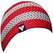 Fallen Mens Beanie Buffalo Striped Grey/Oxblood
