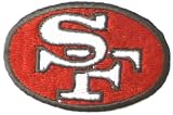 San Francisco 49Er's Iron on patch embroidered NFL Applique 2 1/2 x 1 5/8