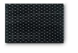 Citta Design 'Tokyo Star' Rectangular Placemats, Ink, Set of Four High Grade Polymer Placemats, 18x12 inches