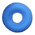 Kovira Inflatable 15" Donut Cushion with Pump for Hemorrhoid Treatment, Prostate, Coccyx & Tailbone Pain, Child Birth & More.