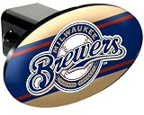 MLB Milwaukee Brewers Trailer Hitch Cover