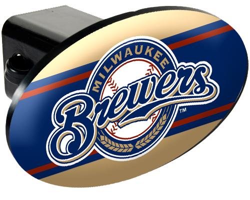 MLB Milwaukee Brewers Trailer Hitch Cover