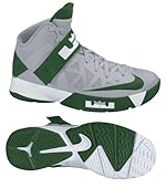 Nike 525017002 Zoom Soldier VI TB Men's Basketball Shoes (Wolf Grey/Gorge Green-White)
