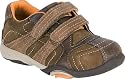 Stride Rite Infant Boys' Bruno H&L Stage 3 Two Straps,Brown Leather/Nubuck,7 W