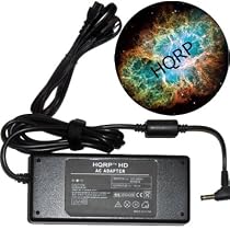 HQRP Heavy-Duty AC Adapter/Charger/Power Supply Cord for Toshiba Satellite L505-S5990 L505-S5993 L505-S5995 Laptop/Notebook Replacement + Coaster