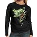 #7 Danica Patrick Ladies Black Banner Long Sleeve T-shirt