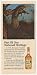 1981 Flying Wild Turkey Ken Davies art Natl Heritage Print Ad
