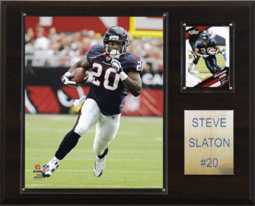 NFL Steve Slaton Houston Texans Player Plaque