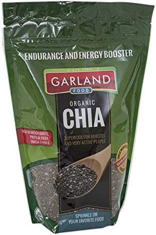 Organic Chia Garland Food Seeds, 16 oz
