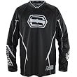 Shift Racing Squadron Black Men's MotoX Motorcycle Jersey w/ Free B&F Heart Sticker Bundle - Squadron Black