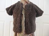 Anne Klein Dublin Crop Jacket Short Sleeves Hickory Size Small