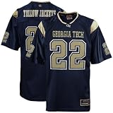 Georgia Tech Yellow Jackets #22 Navy Blue Youth Rivalry Football Jersey