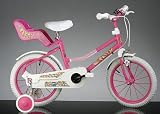 Eigenschaften Dino- Bikes  / Dino Kinderfahrrad 14 Zoll PATTY rosa/weiß Nr. 514-NC2
