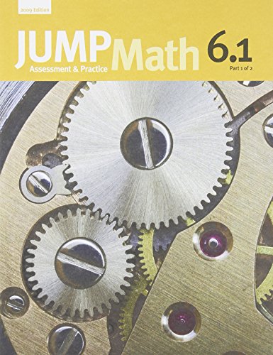 JUMP Math 6.1: Book 6, Part 1 of 2