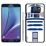 UGF Generic Tar Wars R2D2 Robot Black Shell Case for Samsung Galaxy Note 5