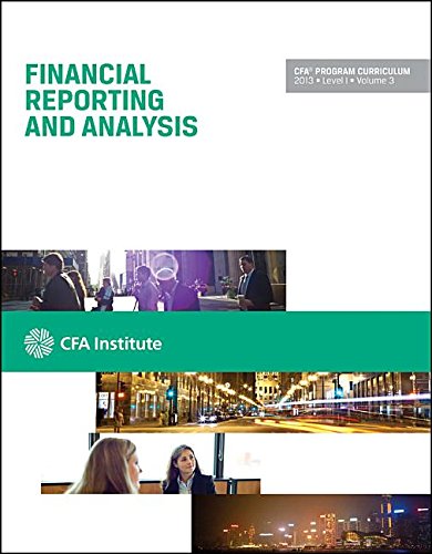 CFA Curriculum Level I 2013