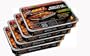 EZ Grill 2531 Pack of 4 Portable Disposable Barbeques, Party Size