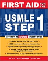 First Aid for the USMLE Step 1: 2008 (First Aid Usmle)