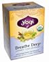 Yogi Breathe Deep, Herbal Tea Supplement, 16-Count Tea Bags (Pack of 6)