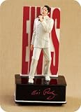 Elvis White Suit Musical Figurine
