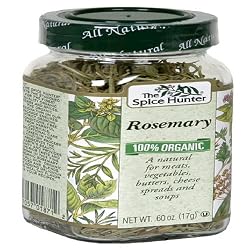 Spice Hunter Rosemary Organic, 0.6-Ounce Unit (Pack of 6)