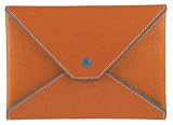 Pearl Leather Photo Envelope, Painted Edges, Snap Closure, 4x6