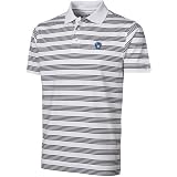 MLB Cutter & Buck Milwaukee Brewers Volley Stripe Polo - White (Large)