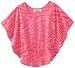 Amy Byer Girls 2-6X Neon Burnout Circle Butterfly Tie Front Top