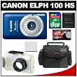Canon PowerShot 100 HS Digital Elph Camera (Blue) with WP-DC310L Underwater Housing + 8GB Card + Battery + Case + Accessory Kit Canon PowerShot 100 HS Digital Elph Camera (Blue) with WP-DC310L Underwater Housing + 8GB Card + Battery + Case + Accessory Kit