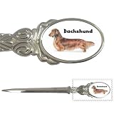 Dachshund Long Haired Letter Opener