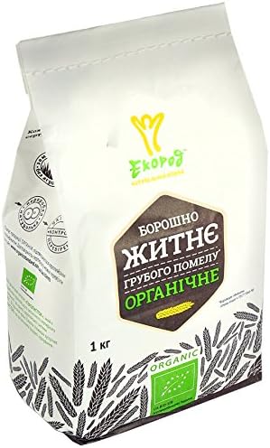 ECOROD Organic Whole Rye Flour 1kg