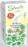 Stevita Stevia Stick Packs Lime- 10 Pk, 2.1 Oz