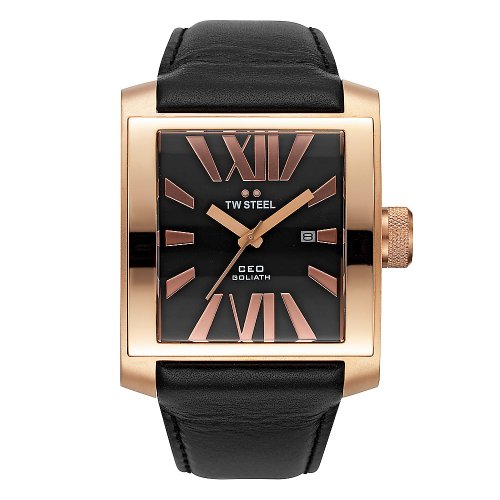 TW Steel Herren-Armbanduhr Ceo Goliath Analog Leder TWCE3011 Preisvergleich
