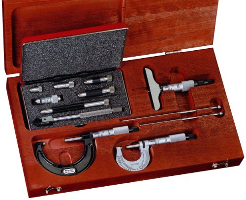 Starrett S906Z Inch SpecialtyMicrometer Tool Set