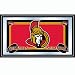 Poker NHL Ottawa Senators Framed Team Logo Mirror