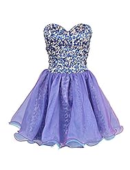 Sexy Short Leopard Print Organza/Polyester Evening Dress/Homecoming Dress/Prom Dress 